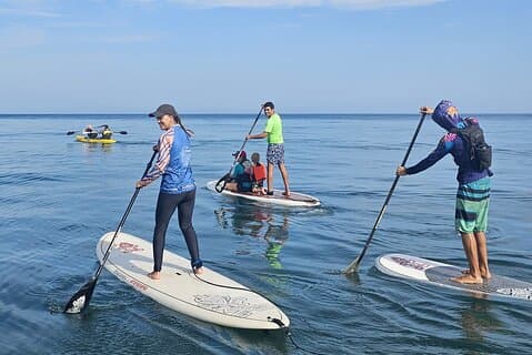 Aventures sur les plages privées de Santa Marta en paddle ou kayak
