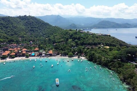 Daytrip to Padangbai Blue Lagoon fun diving or try diving