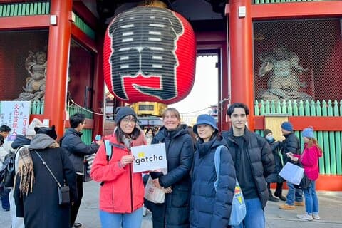 Tokyo: Asakusa Walking Tour - Sumidafloden till Senso-ji Temple