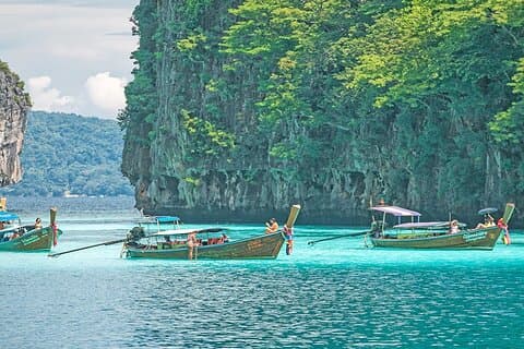 Phi Phi-Bamboo by Speed Catamaran Boat