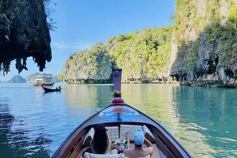 Utforska de fem öarna Koh Hong och Phang Nga