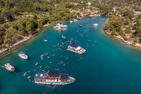 Split: Blue Lagoon & Šolta Tour com almoço e bebidas
