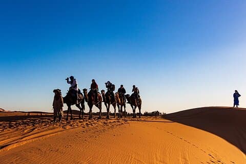 2 - Dagstur i ørkenen fra Fes til Fes eller Marrakech med Camel Trek