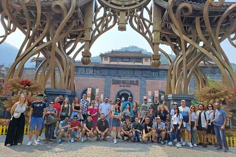 2 days tour including Golden Bridge, Hoian city, rustic boat ride