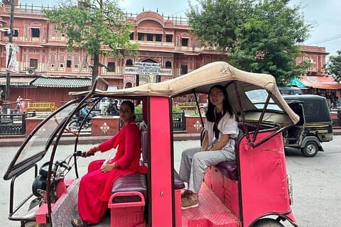Halvdags kulturarvstur i Jaipur med E-Rickshaw