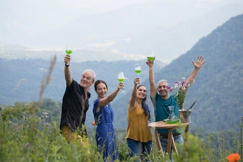 Experiência privada de comida selvagem de 4 horas em Dilijan