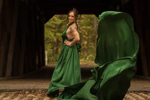 Sesión fotográfica privada de vestidos de vuelo en St. Louis