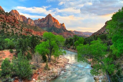 Privat rundtur Zion National Park Guidad vandring