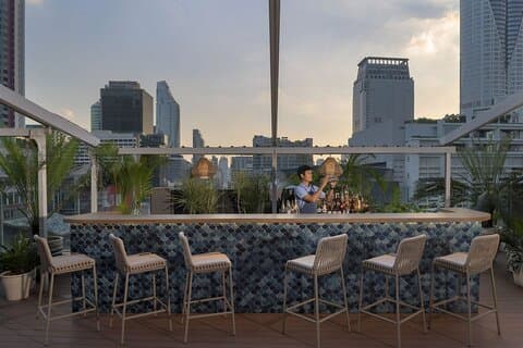 "View" Bangkok Rooftop Bar and Restaurant Dining Package
