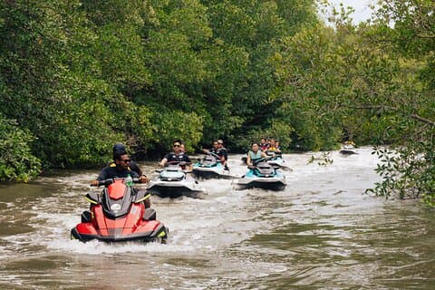 Jet Ski Mangrove Tour Tanjung Rhu Langkawi Gratis ATV-resa