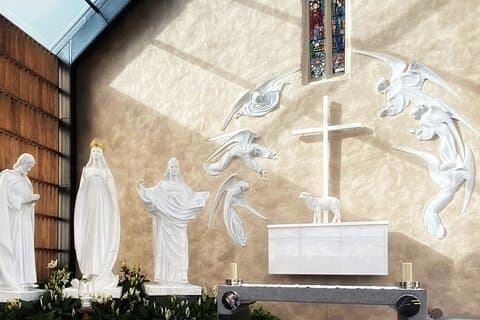 Knock Shrine: Pilgrims dag ute av Galway