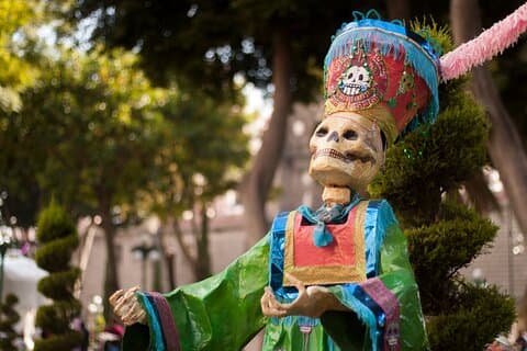 Upplev dödsdagen i Ocotopec från Mexico City