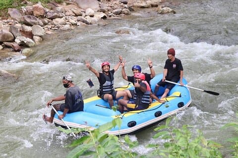 White Water Rafting with Monkey Cave Experience from Phuket