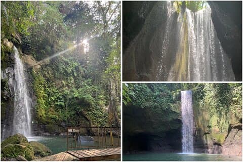 Visite de la cascade naturelle d'Ubud
