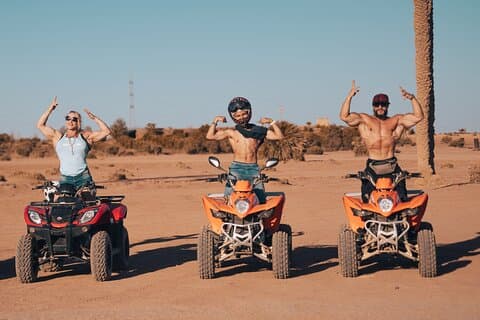 Quad Aventure au Coucher du Soleil à Marrakech!