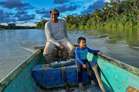 Aventura en canoa y experiencia familiar en el Caribe