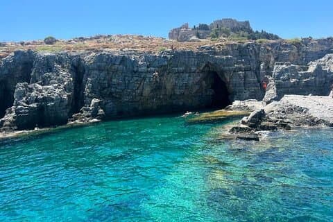 Faliraki : Crucero de 3 horas a Anthony Quinn, Ladiko & Afandou Bay