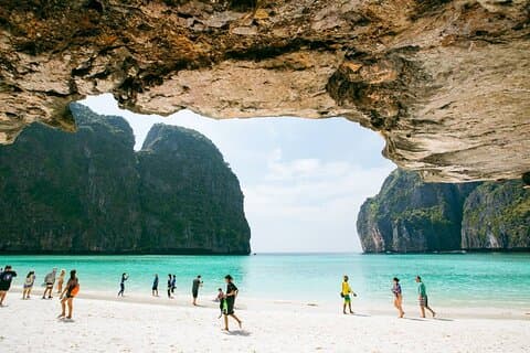 Phi Phi Maya og Khai Island En dagstur med hurtigbåt