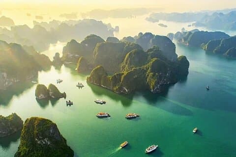 Halong Bay Cruises många alternativ