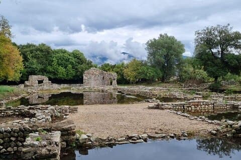 Château de Lekuresi, Œil bleu, ancienne ville de Butrint et Ksamil