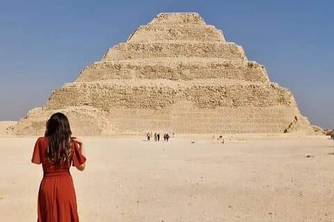 Ganztägige Tour zu den Pyramiden von Gizeh, nach Memphis und Sakkara