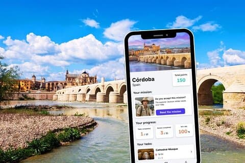 Córdoba Exploration Game og City Tour på din telefon
