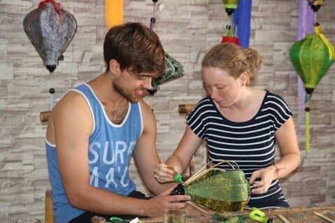 Ervaar het maken van lantaarns met lokale mensen in Hoi An