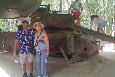 Tour privado de 1 día por los túneles de Cu Chi y el delta del Mekong