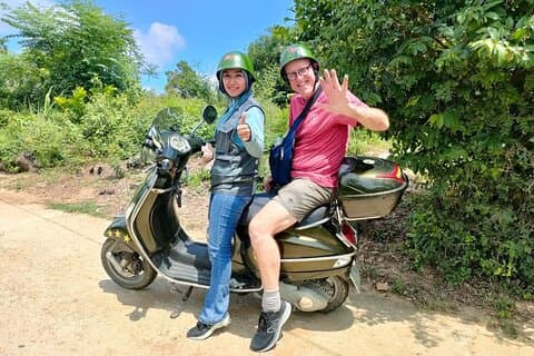 Hoi An Vespa Halvdagstur Landsbygd och kulturella höjdpunkter