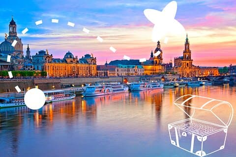 Dresden: Private Sightseeing Treasure Hunt