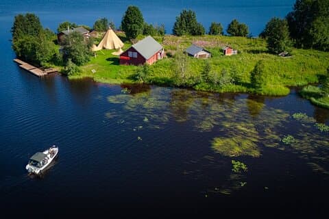 Excursión en Barco en Rovaniemi