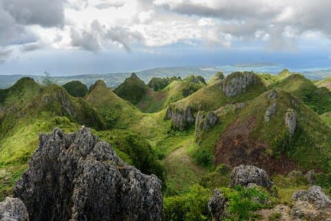 Osmeña Peak och Kawasan Canyoneering i Cebu med lunch