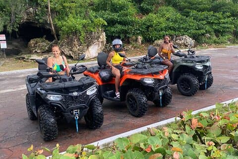 ATV guidade historiska platsturer Nassau