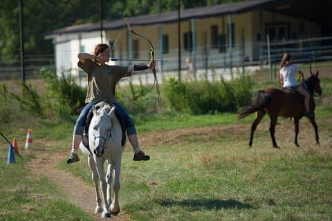 4 hours of archery from horseback in Bockfließ