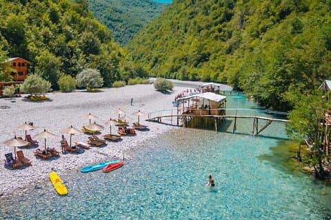 Esplora il tour della Thailandia d'Europa da Tirana a Durazzo al fiume Shala