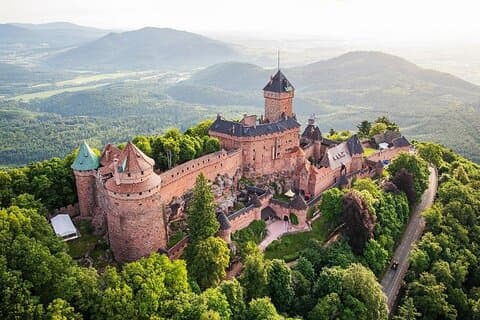 Desde Basilea: excursión de un día a Colmar Hohenkönigsburg y Ribeauvillé