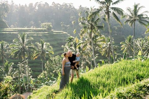 Monkey Forest, Temple, Waterfall and Rice Terrace in Ubud Tour