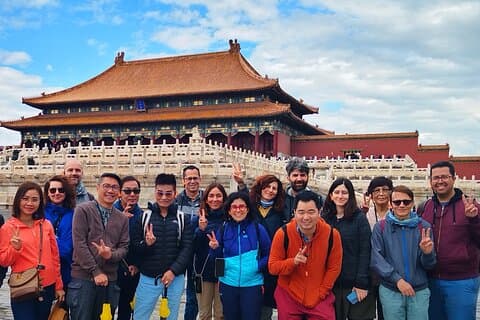 Forbidden City & T-Square Small GroupTours med billet (Eng/Esp Guide)