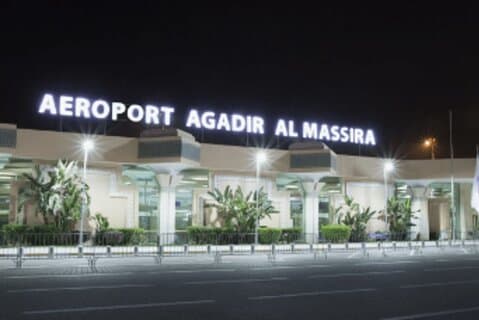 Fra Agadir, Taghazout, Tamraght: Privat overførsel til Agadir Lufthavn