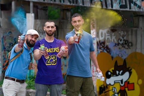 SARAJEVO STREET ART WORKSHOP (geniet van de natuur & spray op bobslee)