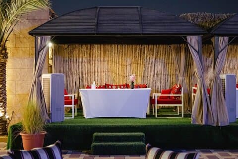 Gazebo Platinum Desert Safari med privat transfer