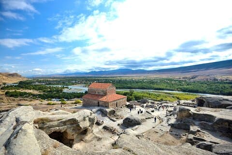 Heldags Gori Tour: Mtskheta, Jvari, Uplistsikhe, Stalin Museum