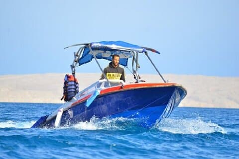 Privé Speedboot Dolphin House Snorkelen & Transfer : Hurghada