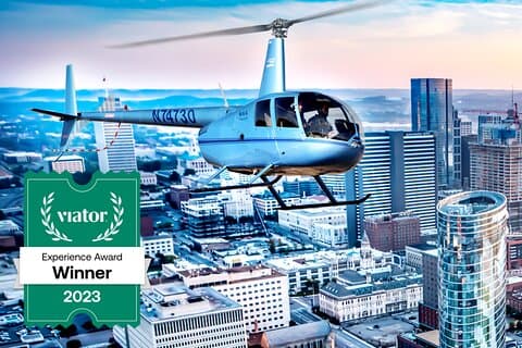 Tour en helicóptero por el centro de Nashville