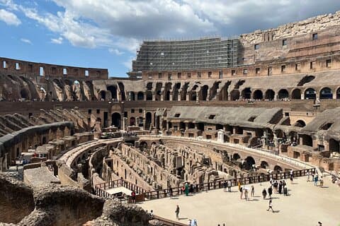 Basilica of San Clemente Underground and Colosseum Experience