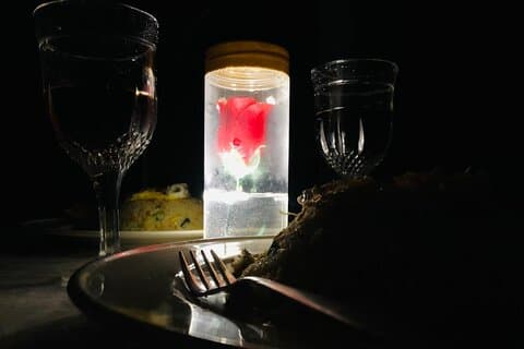 Romantisches Abendessen mit unbegrenzten Speisen