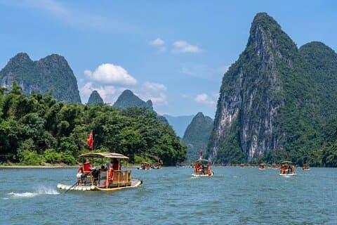 Tour de relajación de 8 días por Guilin Yangshuo Guizhou y Zhaoxing