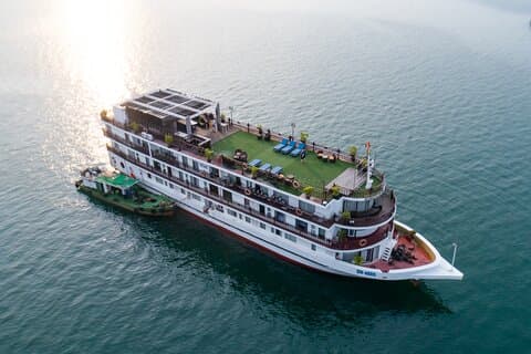 Castella Cruises 2 giorni Esplora la baia di Halong da Hanoi
