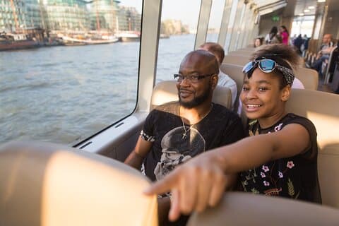 London : London Cable Car + Uber One Way River Thames Cruise