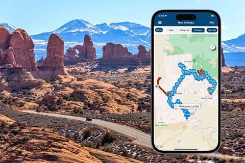 Tour audio autoguidato del La Sal Mountain Loop Scenic Drive